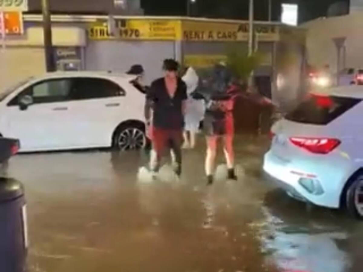 Lluvias en Ibiza: más de 70 litros por metro cuadrado durante la pasada noche