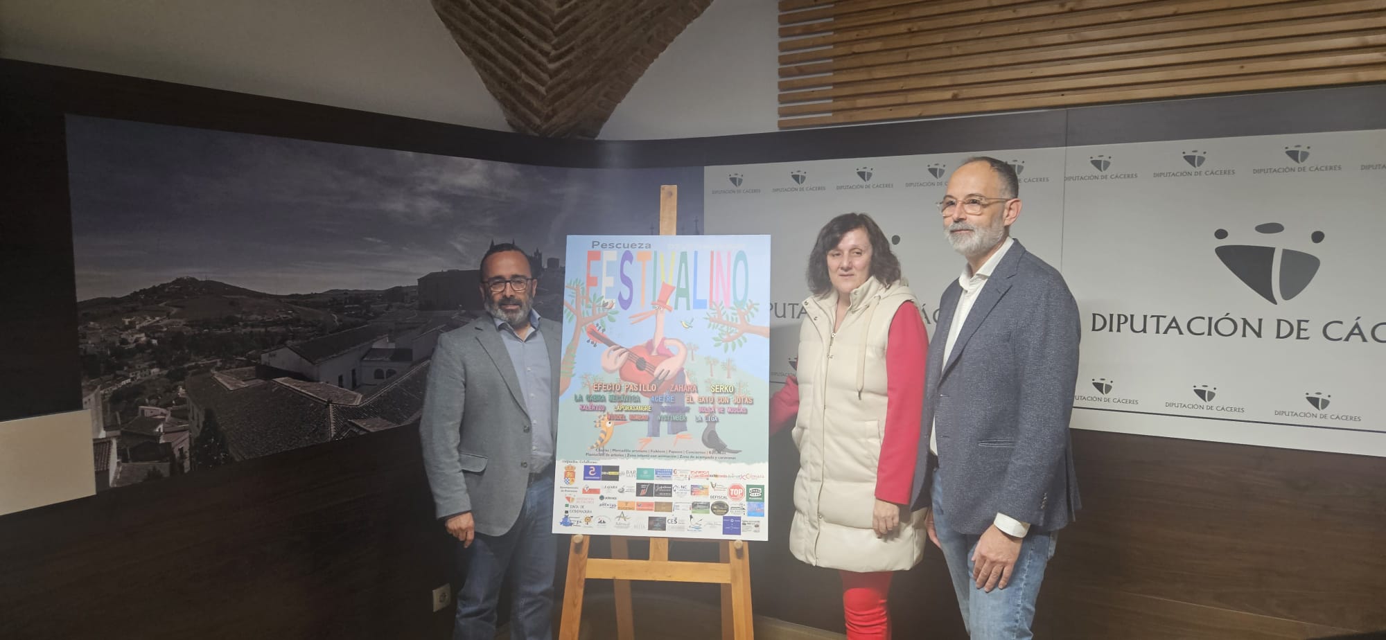 Presentación de la XIX edición del Festivalino de Pescueza