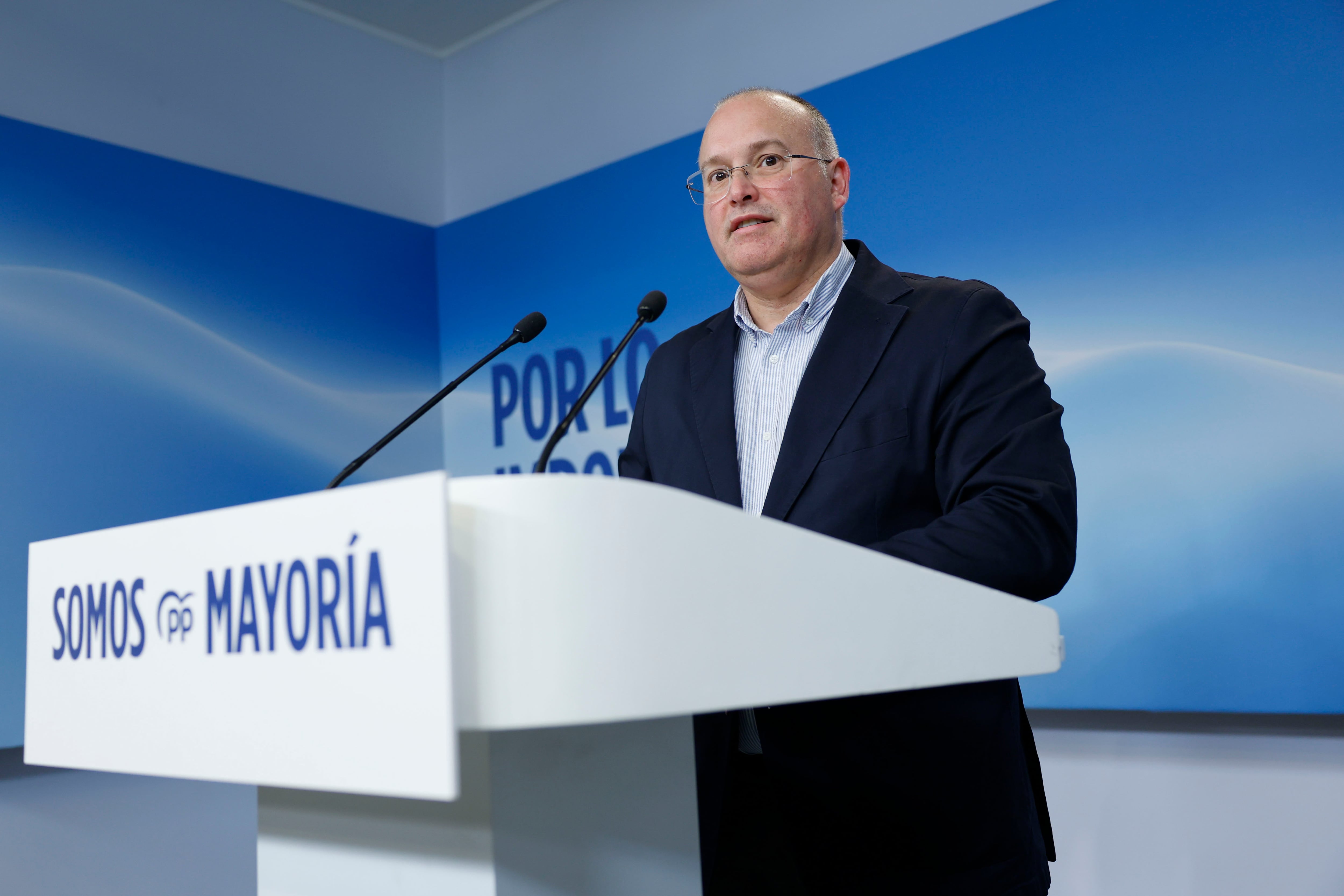 Rueda de prensa de Miguel Tellado el 20 de marzo de 2026