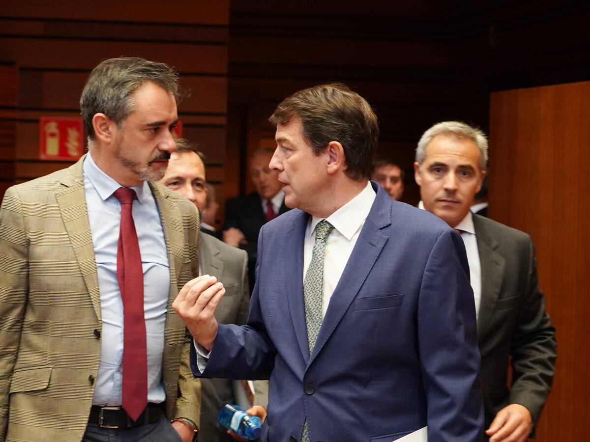 Vox reta a Mañueco a aceptar sus propuestas al ser las mismas que asume ahora Mazón