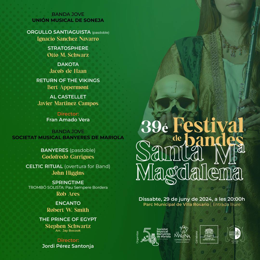 Cartel del festival de bandas