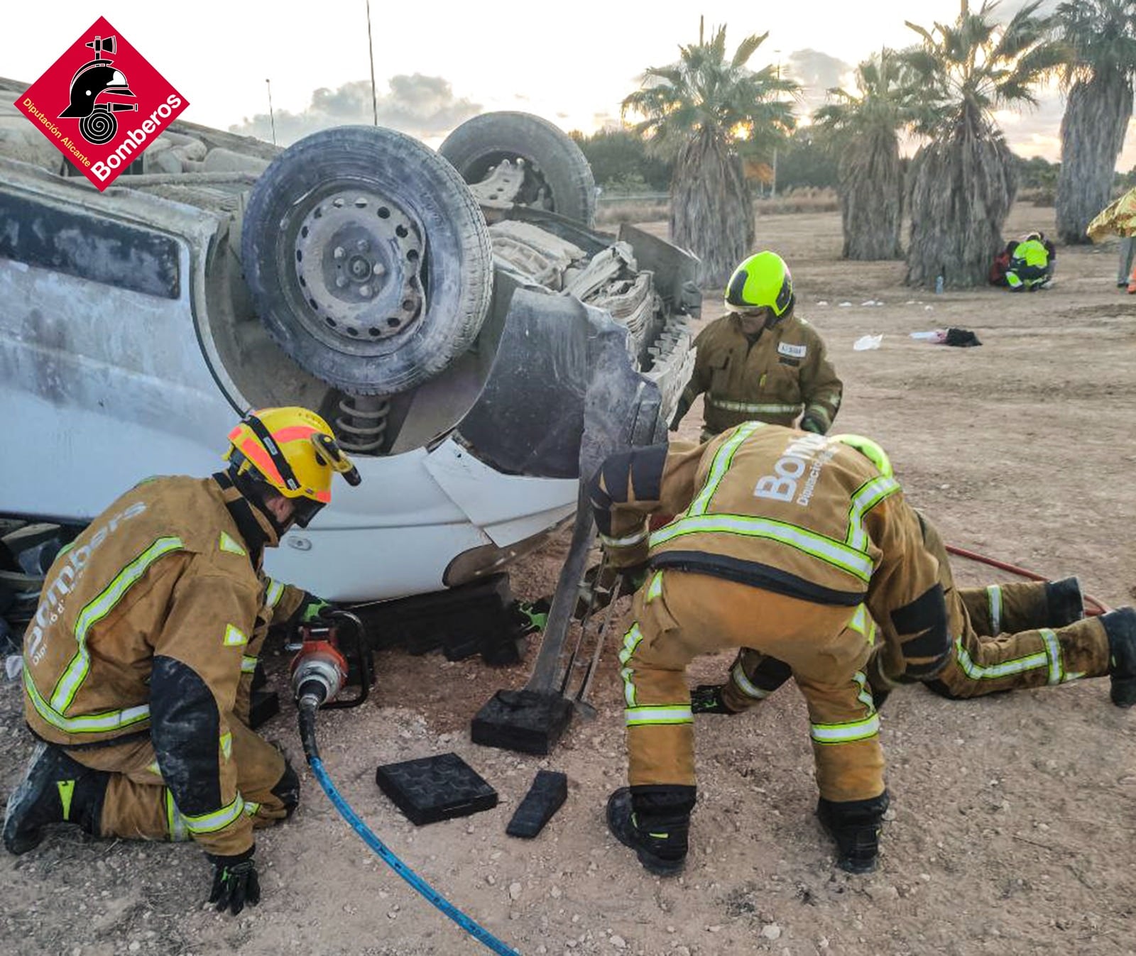 Accidente de tráfico en Pilar de la Horadada (Alicante) este miércoles 5 de abril