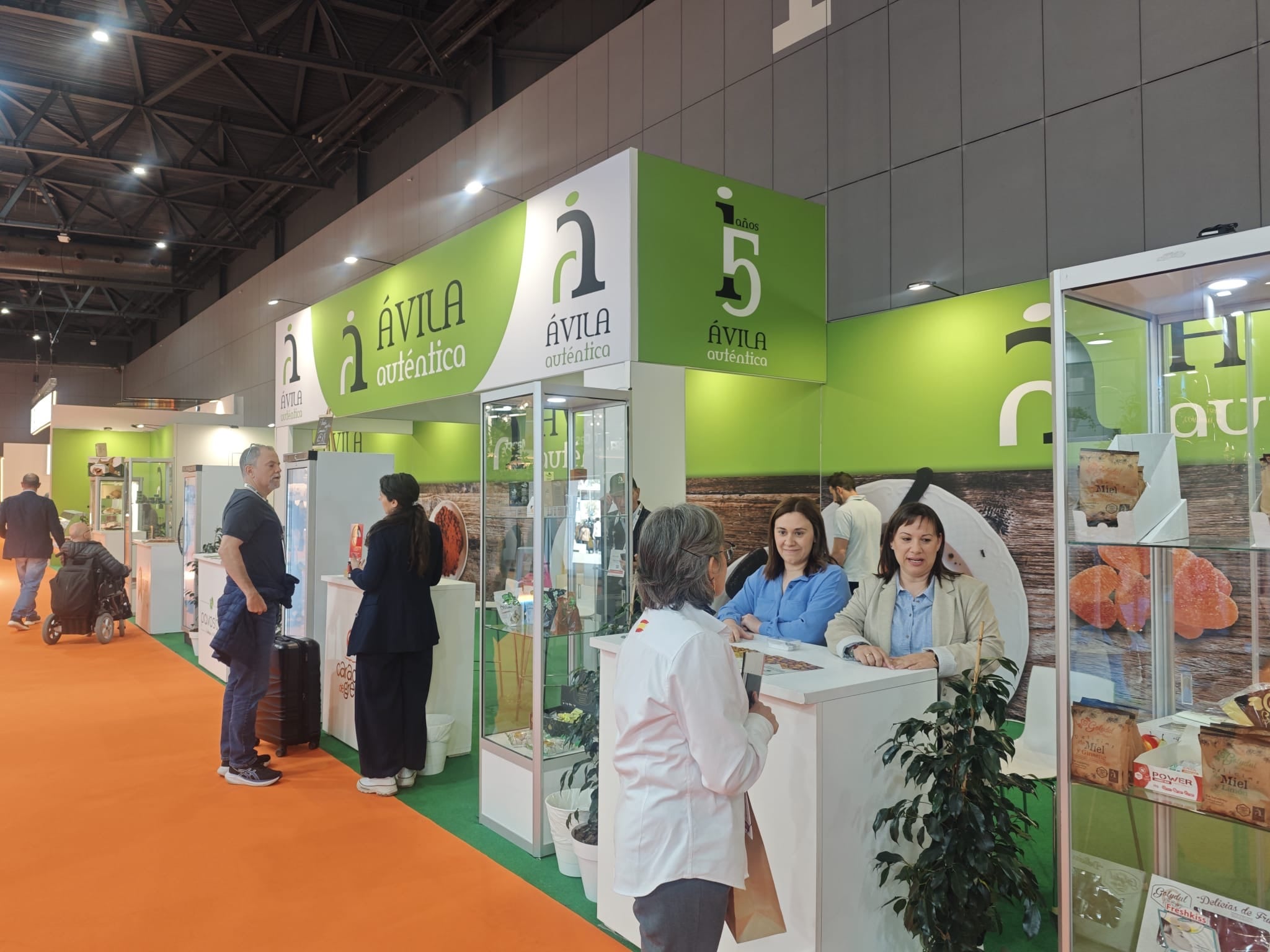 Stand de Ávila Auténtica en Alimentaria