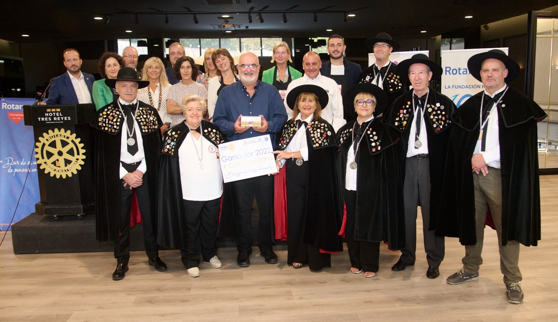 Conservas J. Vela, ‘Mejor Espárrago de Navarra’ en conserva en la X Cata Solidaria organizada por Rotary Club de Pamplona