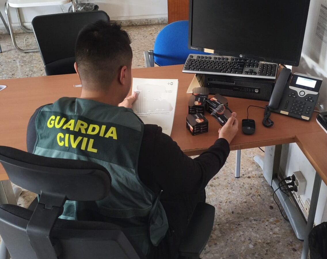En el operativo se pudieron recuperar parte de los efectos sustraídos. Foto: Guardia Civil