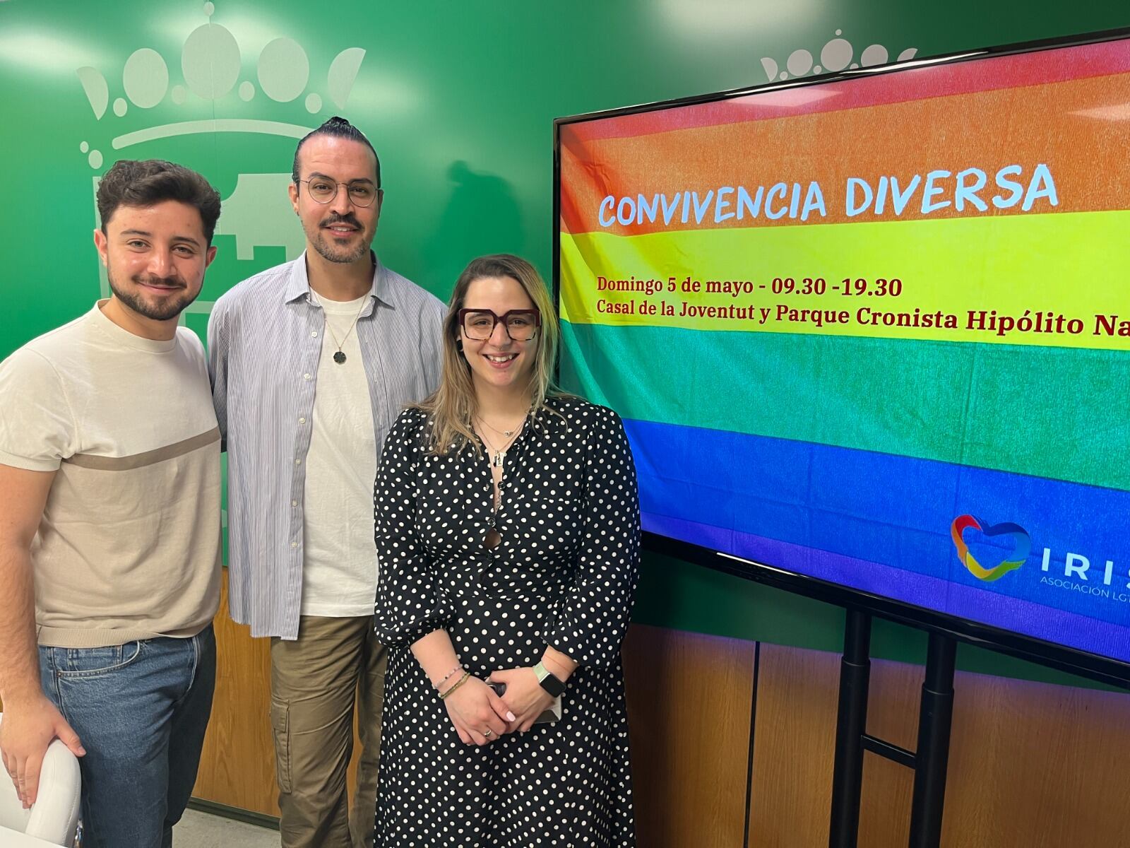 Presentación de la &quot;Convivencia Diversa&quot;, por miembros del Ayuntamiento y del Casal de la Juventud