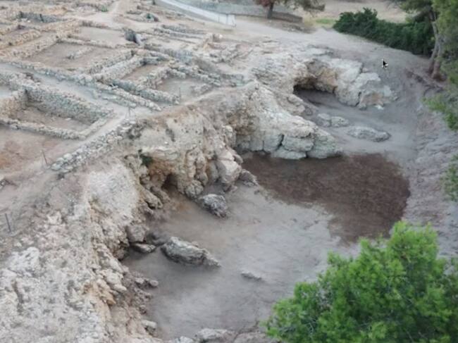 Excavacions al port natural d'Empúries