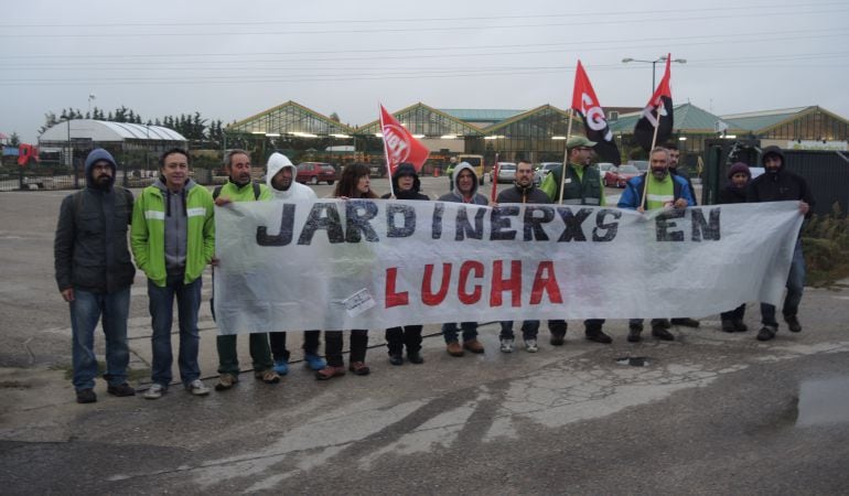 Los jardineros de Helechos pasarán ahora a depender de dos empresas diferentes