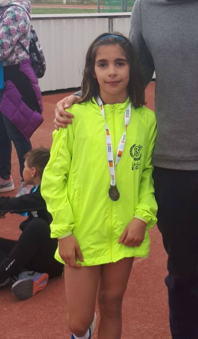 Candela, subcampeona en Onil