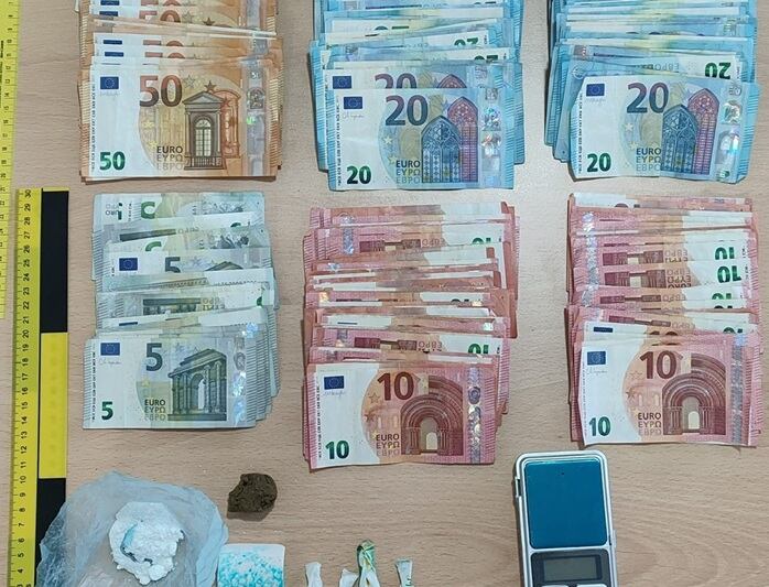 Droga incautada en San Roque