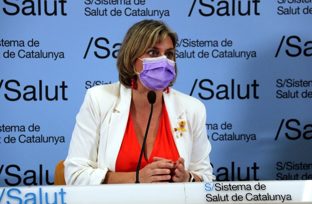 La consellera de Salut, Alba Vergés.