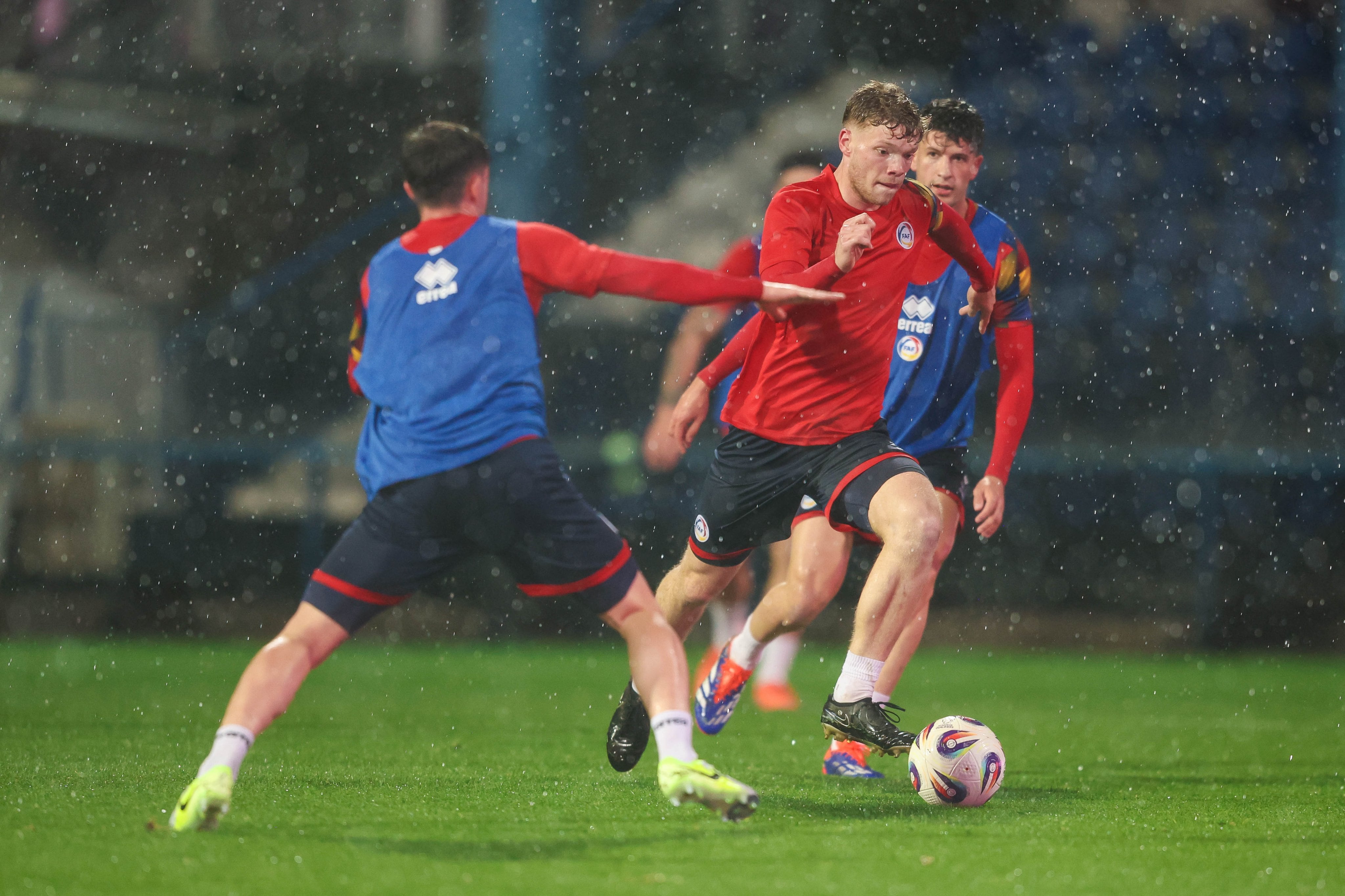 Darrer entrenament de la selecció nacional a Montenegro