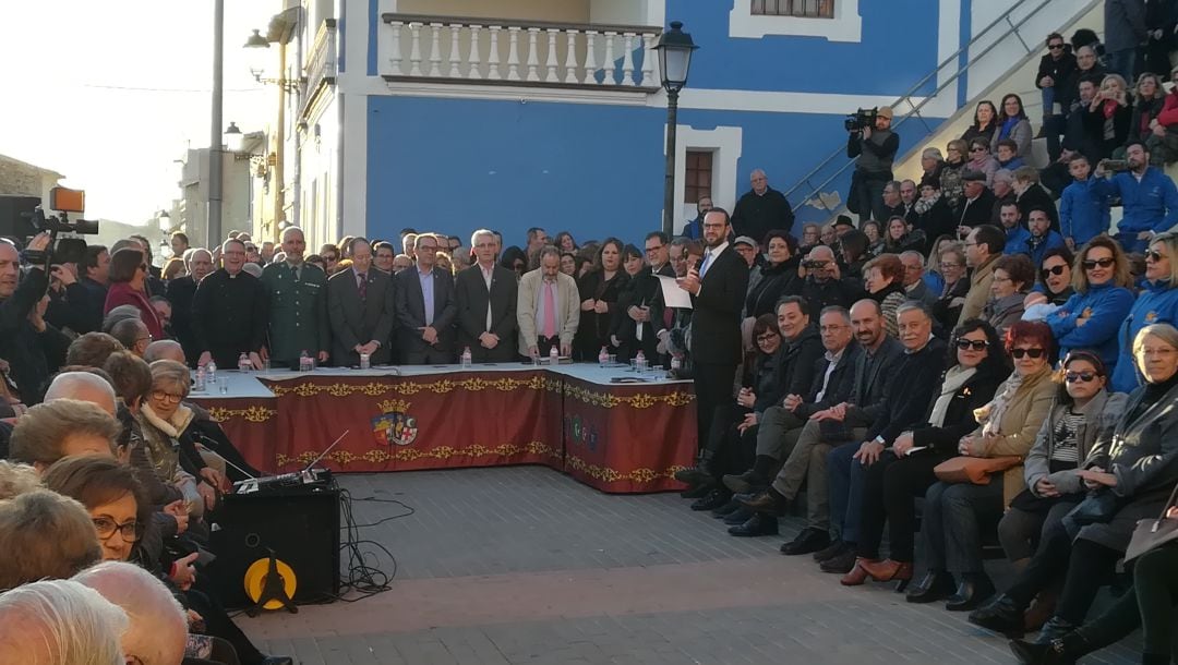 Celebración del Cabildo en Sax