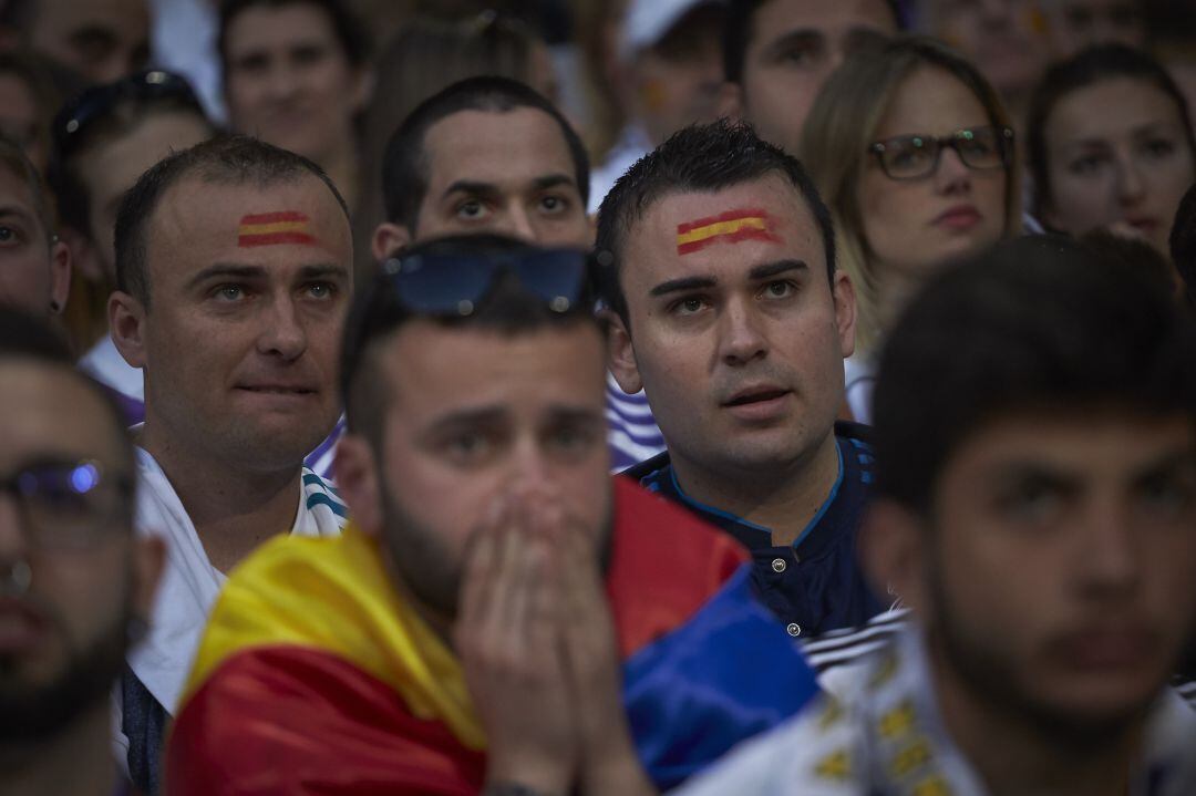 Imagen de archivo de la afición española