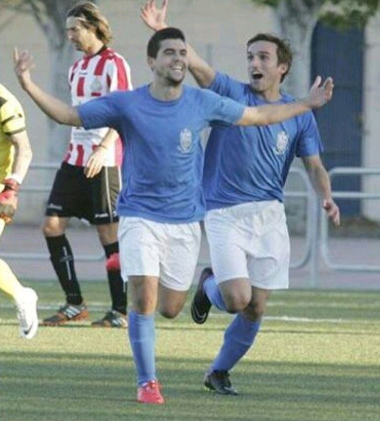 Angel Luis, futbolista del Madridejos