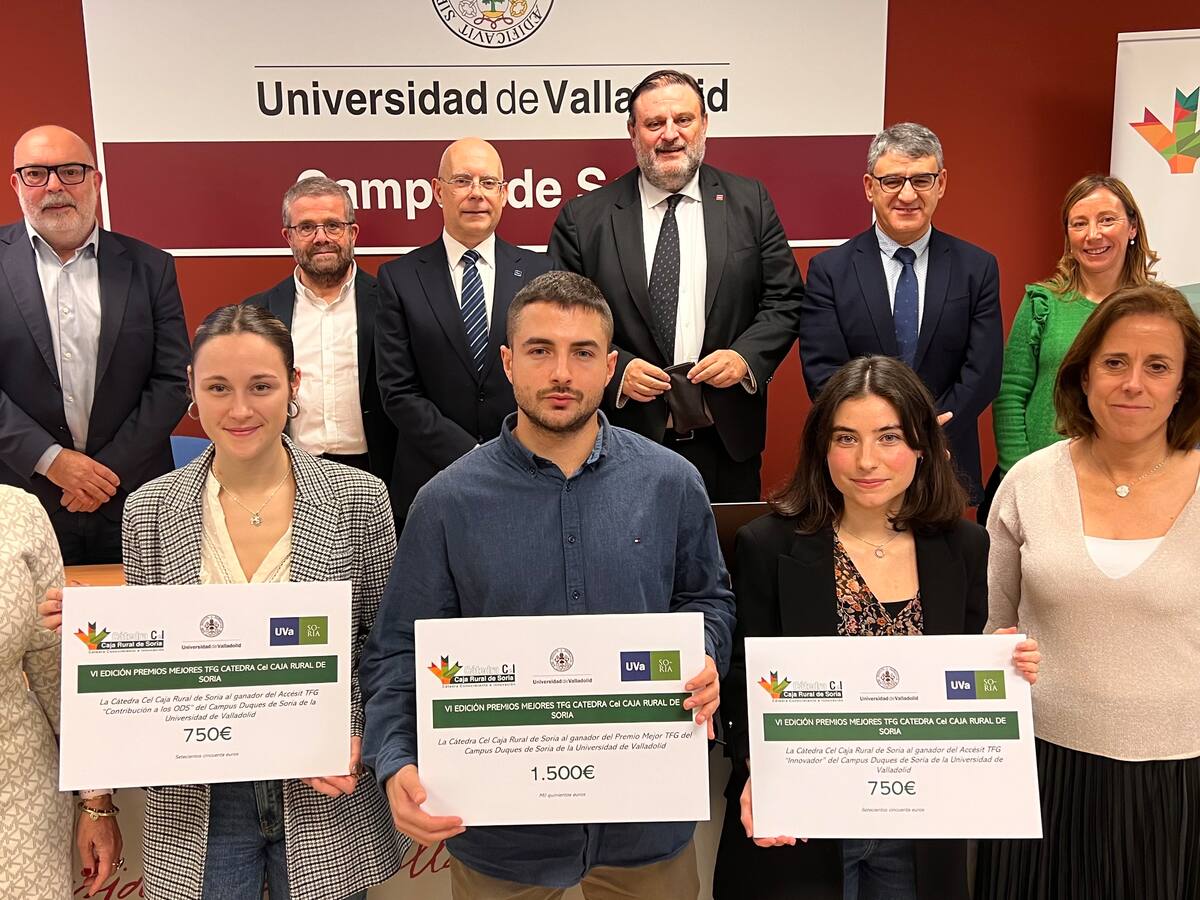 Los "Premios a los Mejores trabajos de fin de Grado del Campus Duques de Soria" celebran su quinta edición