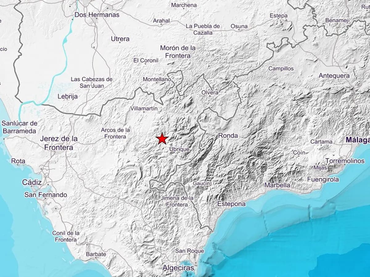 Detectado un nuevo terremoto en Cortes de la Frontera: "Calma. No estamos en peligro"