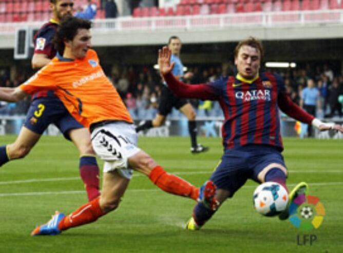 El bosnio Stevanovic ha marcado el gol del Alavés