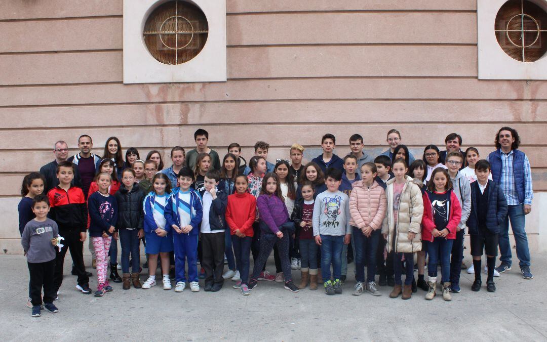 Alumnos del CMA Rafel Martí de Viciana de Borriana