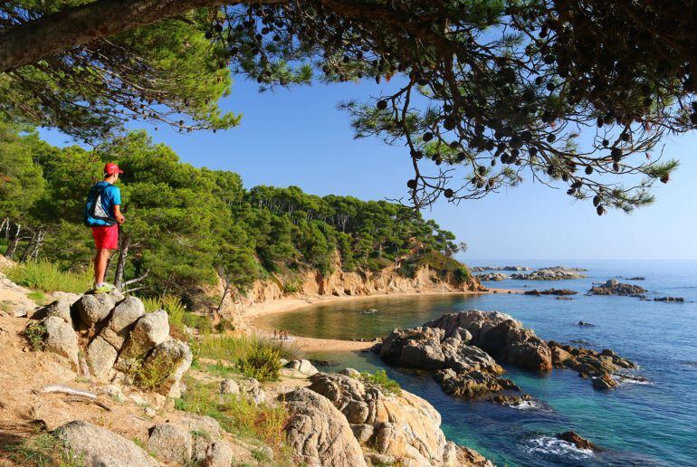 Una imatge del camí de ronda.