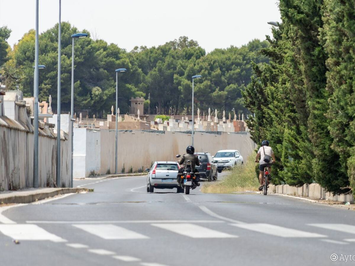 Nuevos carriles bici en los accesos a Navantia y campus universitario de la UCAM