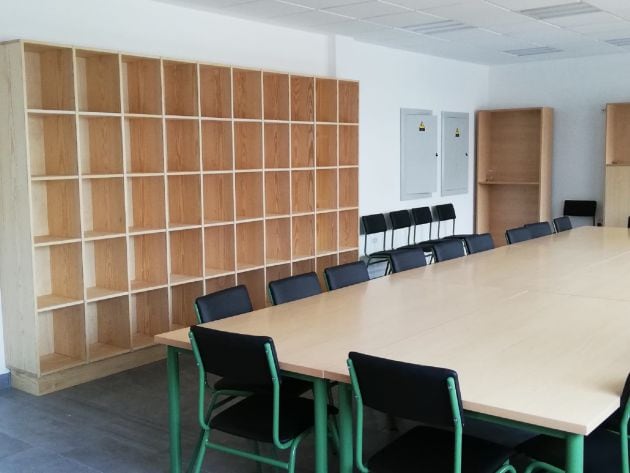 Sala de profesores del CEIP La Destila.