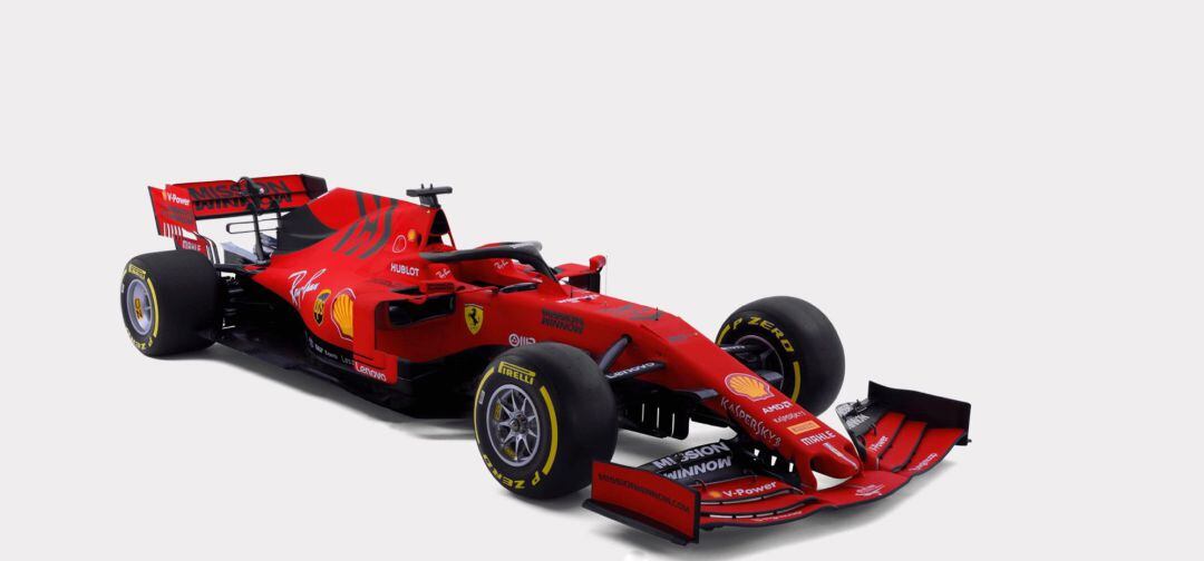 Imagen del nuevo Ferrari. 