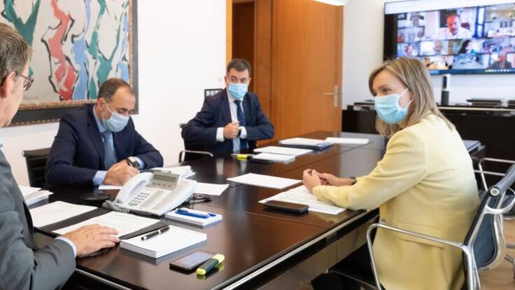 Entrevista a Ángel García Seoane, alcalde de Oleiros, Carlos Calvelo, alcalde de Arteixo y Inés Rey, alcaldesa de A Coruña (7/12/2020)