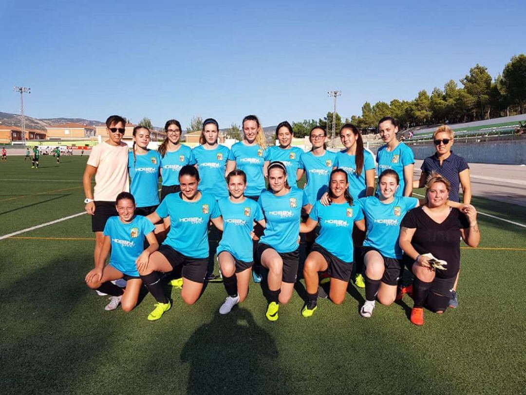 El equipo femenino de la U. D. F. Sax ha echado a andar