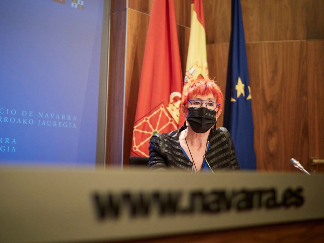 Santos Induráin, consejera de Salud del Gobierno de Navarra