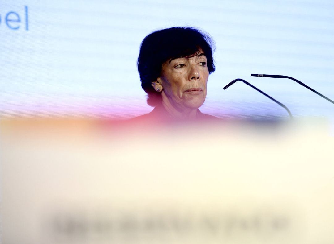 La ministra de Educación y Formación Profesional, Isabel Celaá