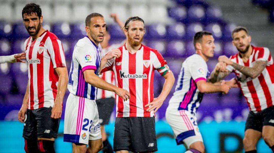 Iker Muniain, durante el partido ante el Valladolid