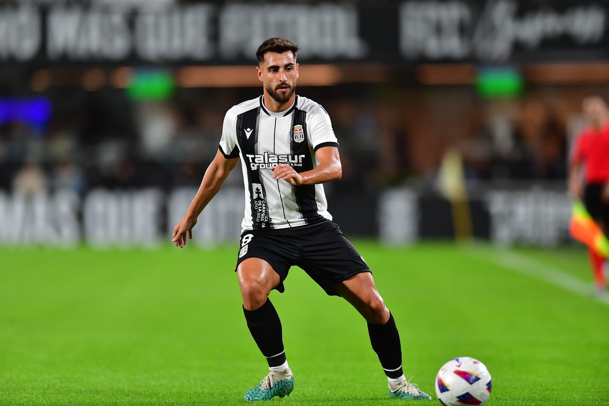 Luis Muñoz en un partido reciente con el FC Cartagena