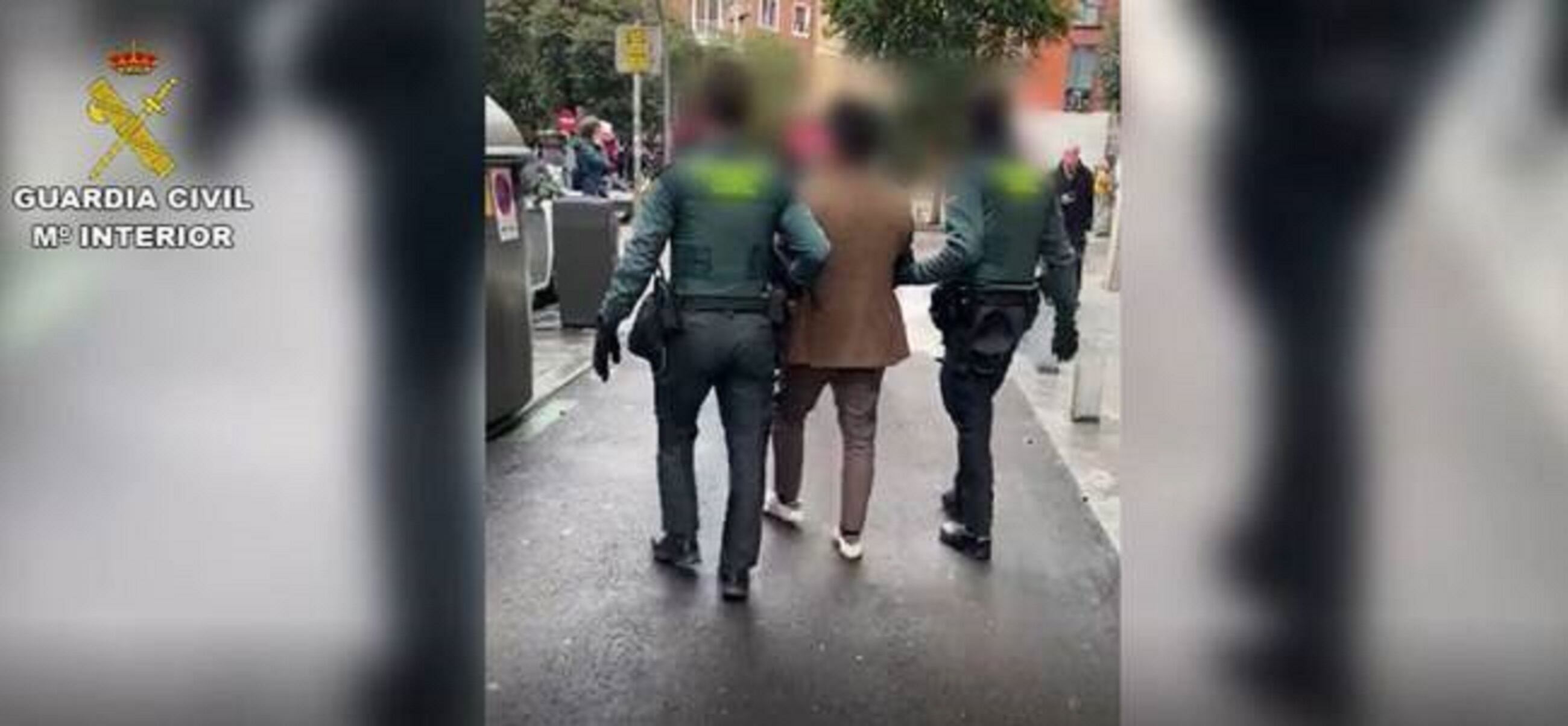 Momento de la detención en enero de 2020 del violador de Valdemoro que agredió sexualmente a seis mujeres.