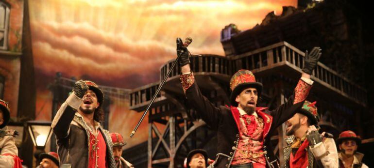 Los mafiosos, en su pase de preliminares en el COAC 2018