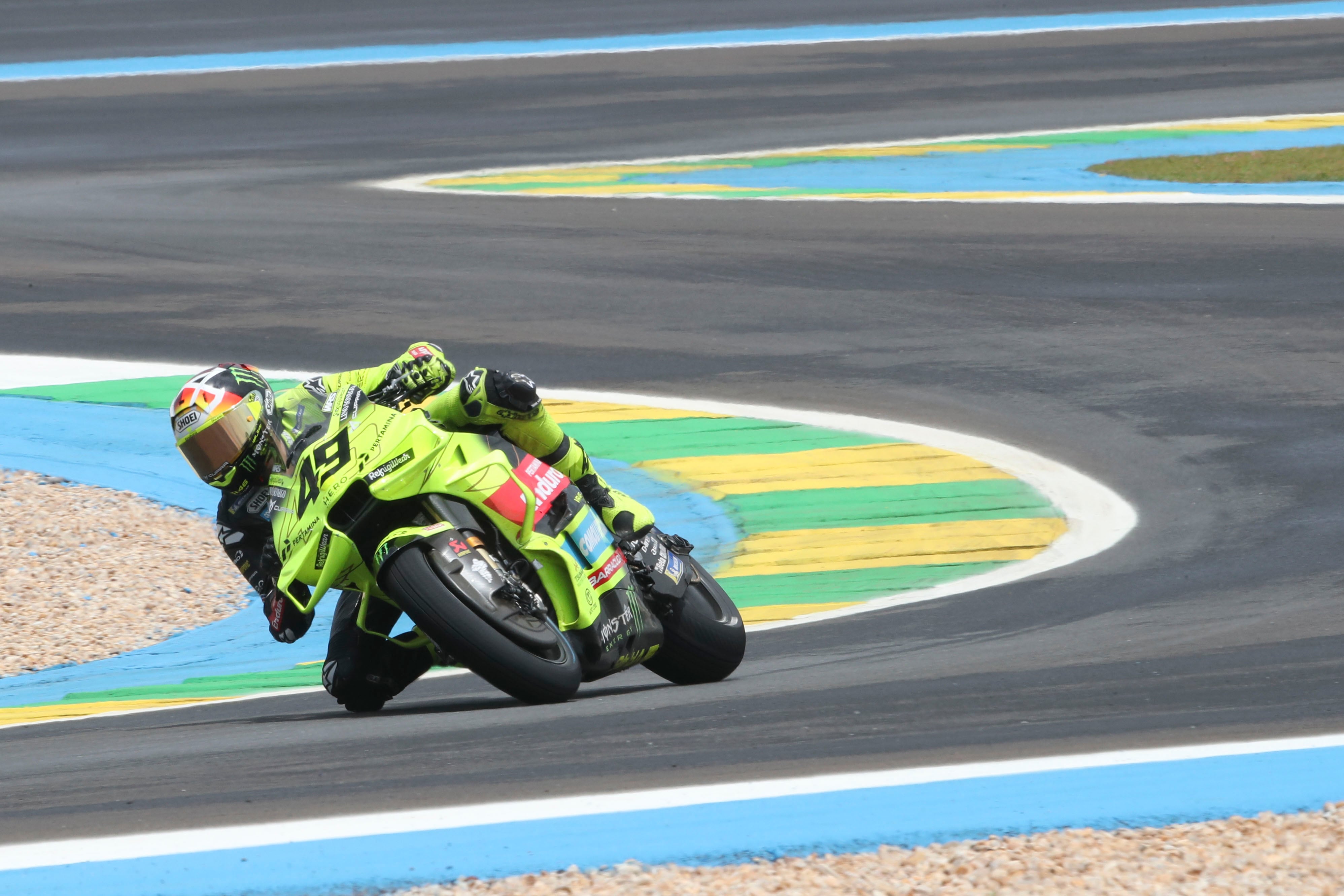 Di Giannantonio en el GP de Brasil