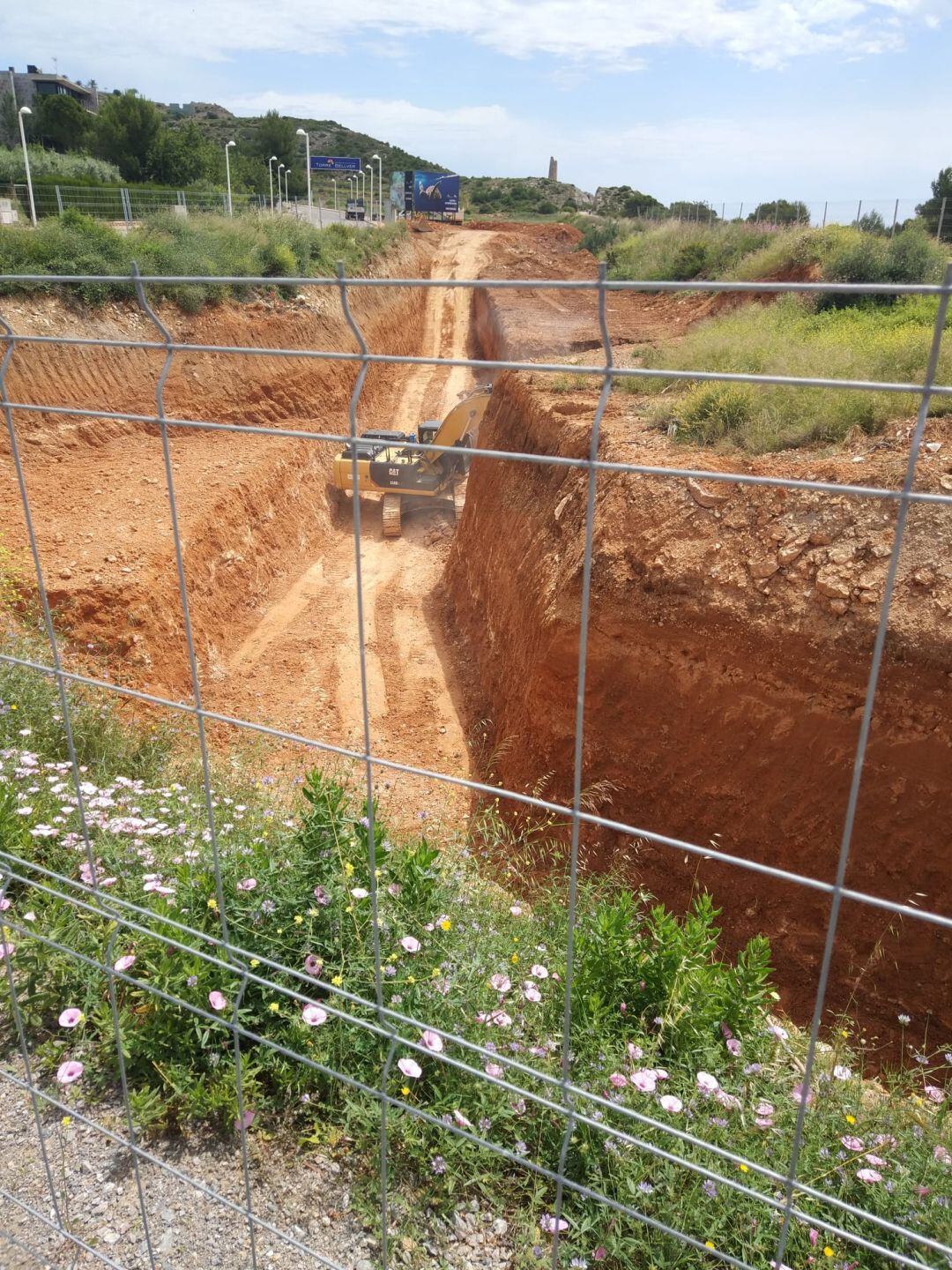 Las obras han empezado en la zona de La Renegà