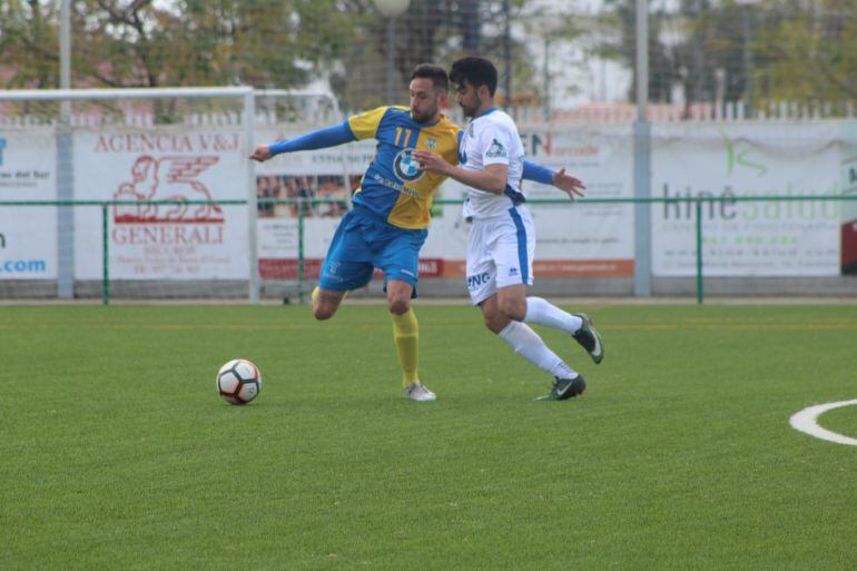 Imagen del partido que disputó el Xerez DFC ante el Ciudad Jardín