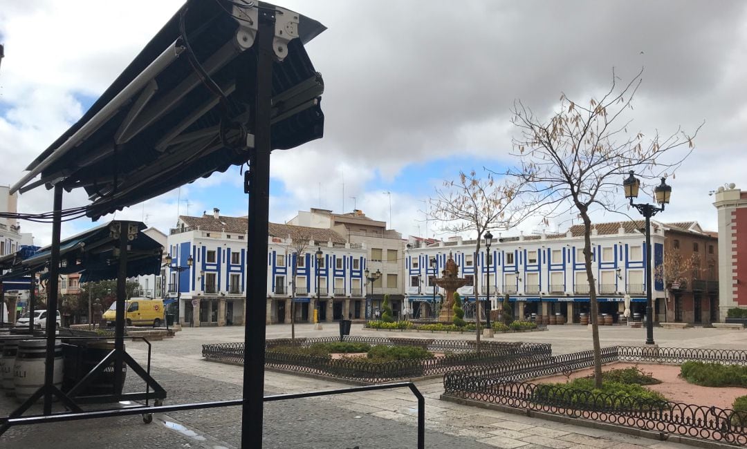 Imagen de archivo de Valdepeñas, durante el Estado de Alarma por el coronavirus 