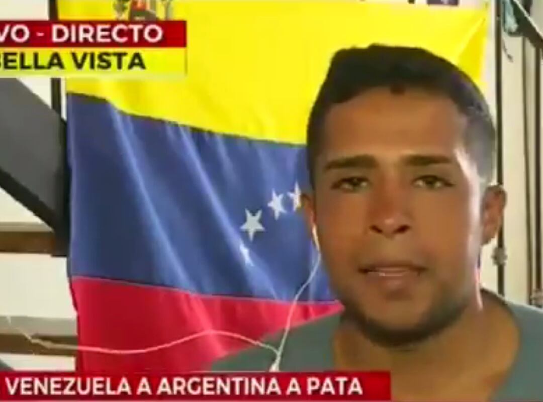 Entrevista a Reinaldo en la televisión argentina