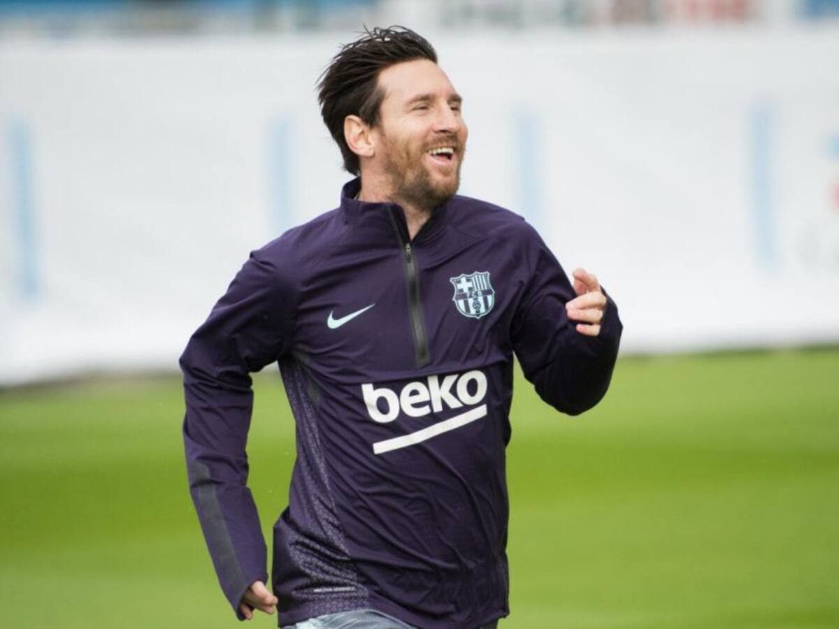 Messi vuelve a los entrenamientos