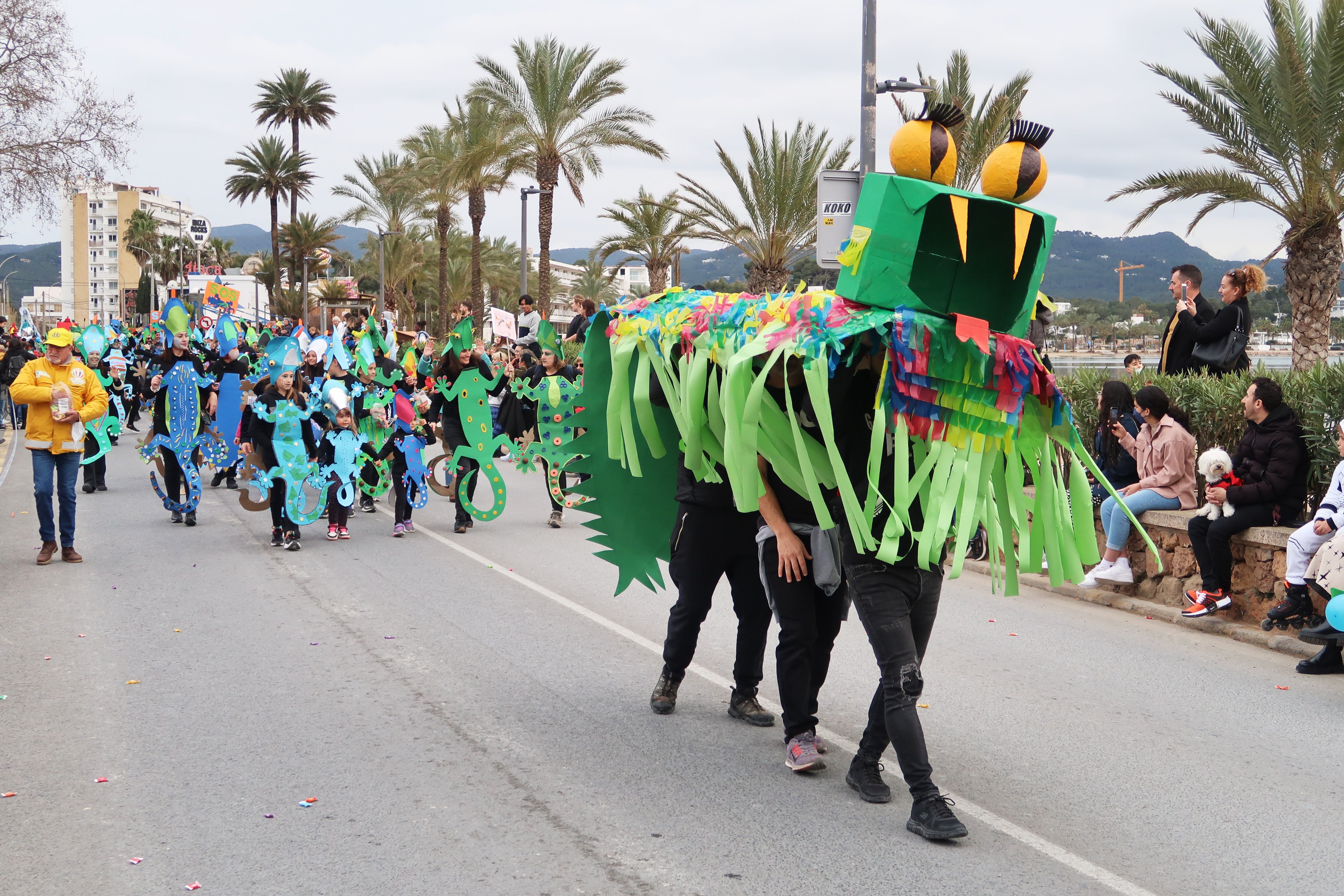 Imagen de archivo de una rúa de Carnaval en Sant Antoni