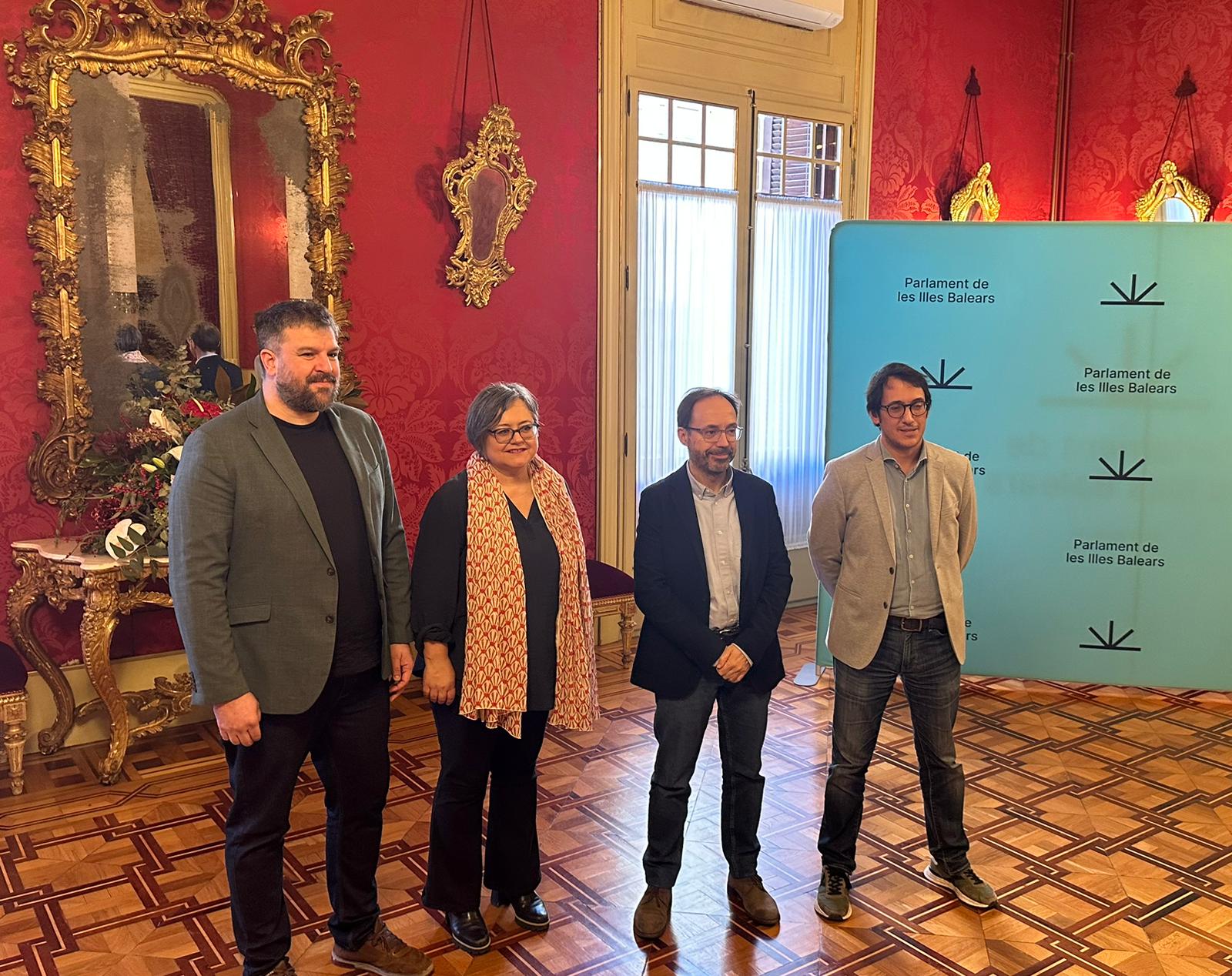 Lluís Apesteguía, Cristina Gómez, Josep Castells i Iago Negueruela