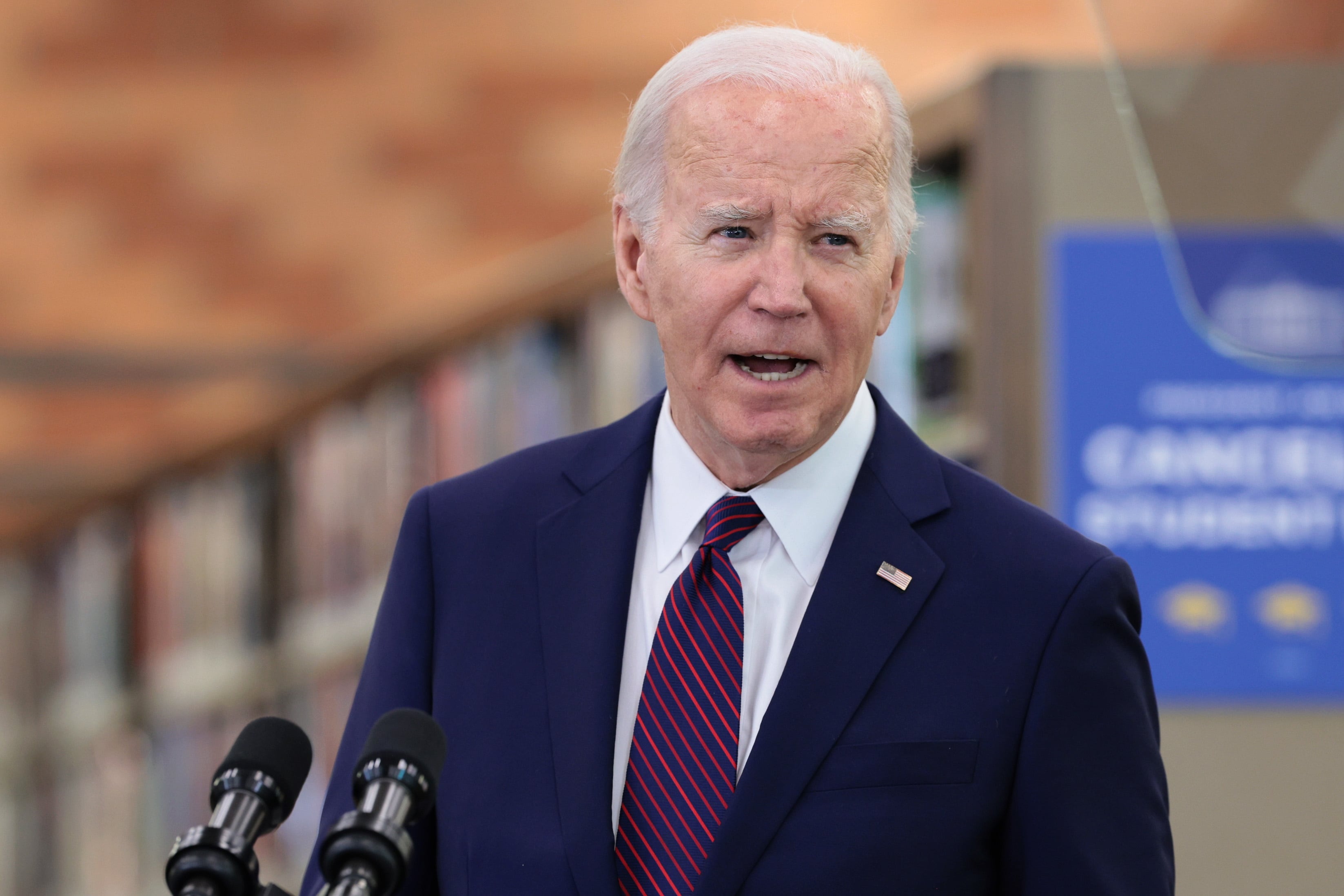 El presidente Joe Biden. EFE/EPA/ALLISON DINNER