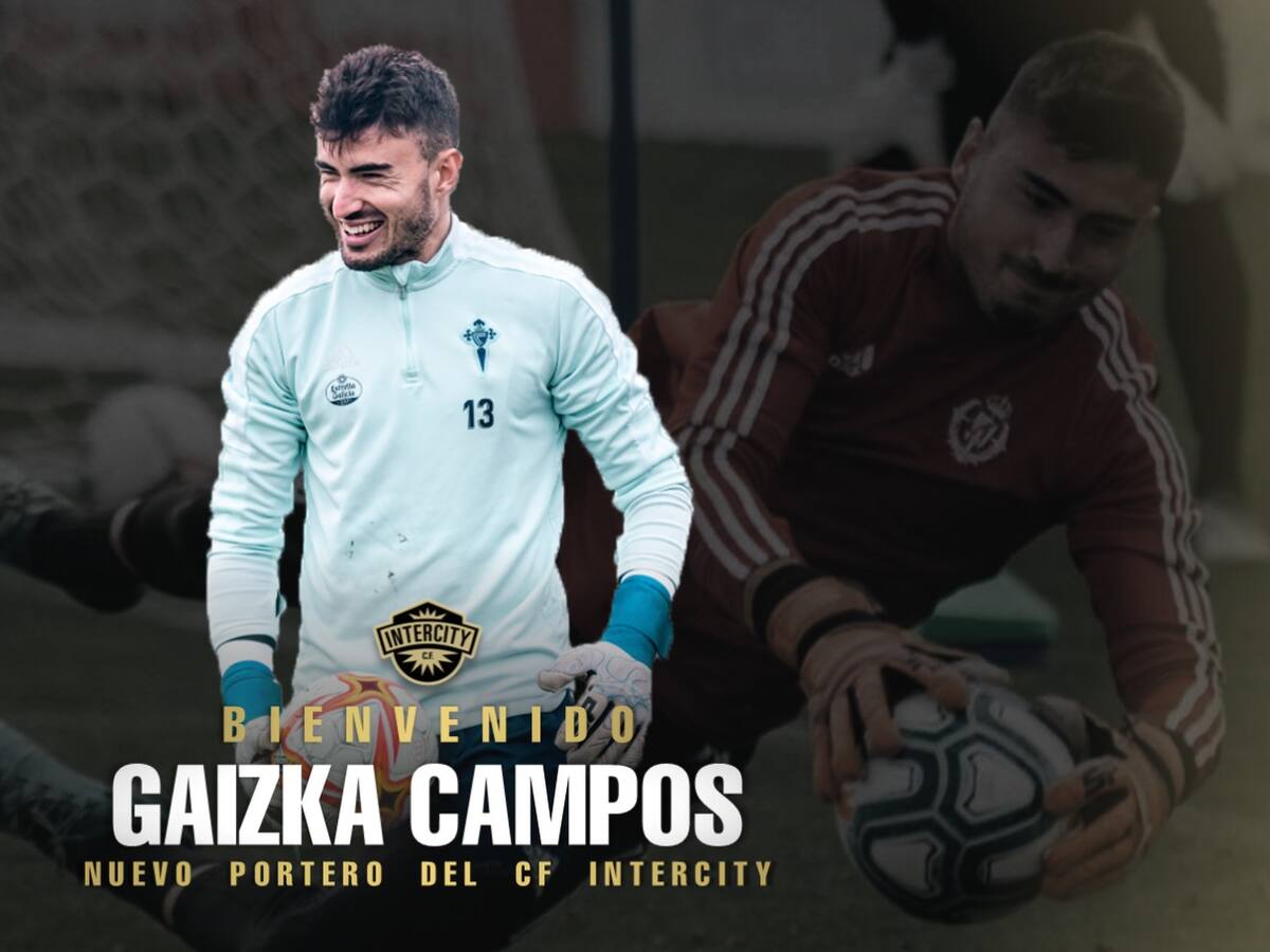 El Intercity incorpora al guardameta Gaizka Campos