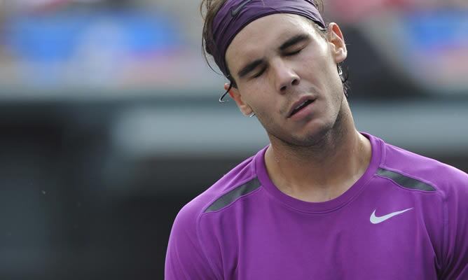 El español ha sido eliminado por el alemán Florian Mayer por 7-6 (5) y 6-3