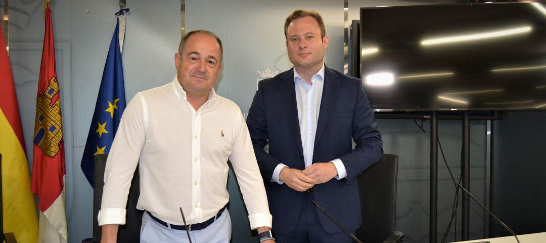 Emilio Sáez y Vicente Casañ