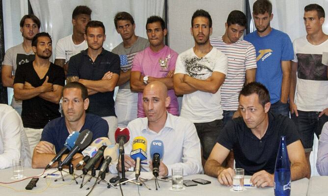 Comparecencia de la AFE en defensa del Murcia.