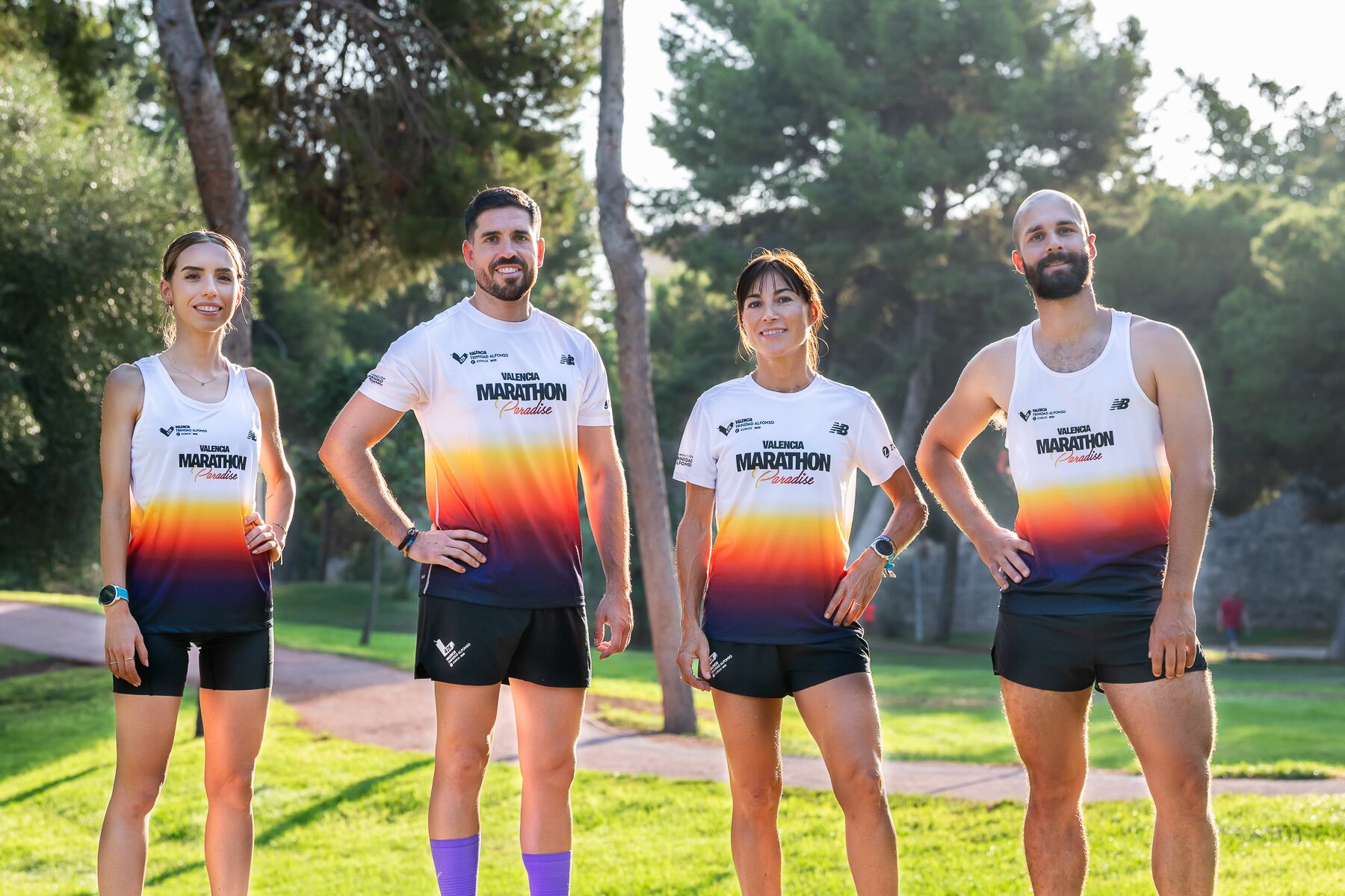 Camisetas oficiales Maratón Valencia 2025 Trinidad Alfonso Zurich