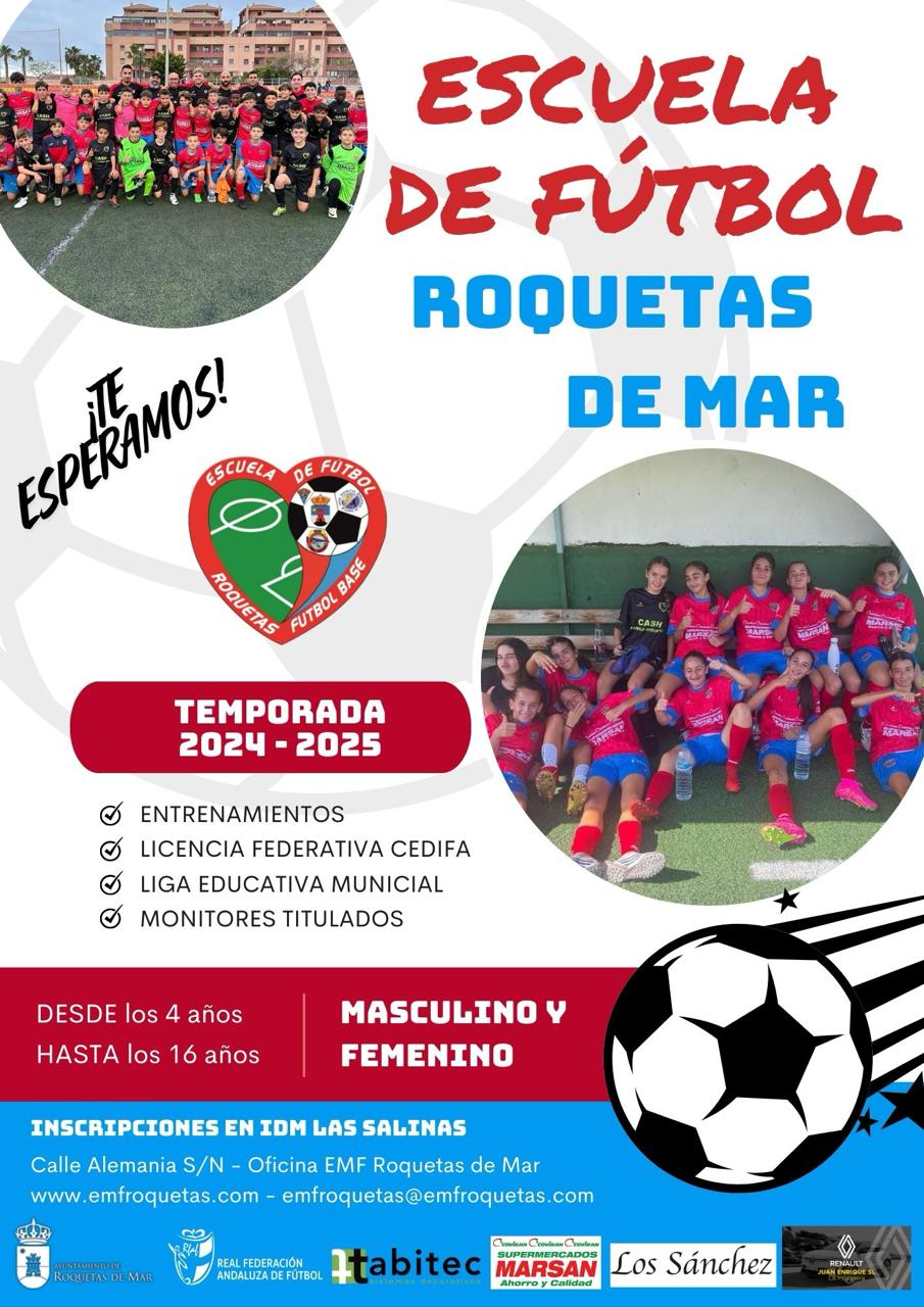 ¡Ya está aquí de nuevo la mejor Escuela de Fútbol de Almería!.